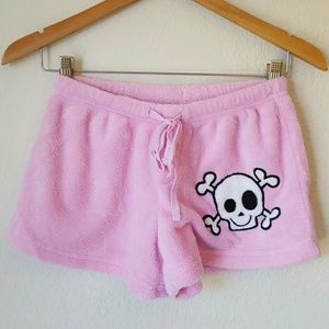 Super soft fuzzy shorts